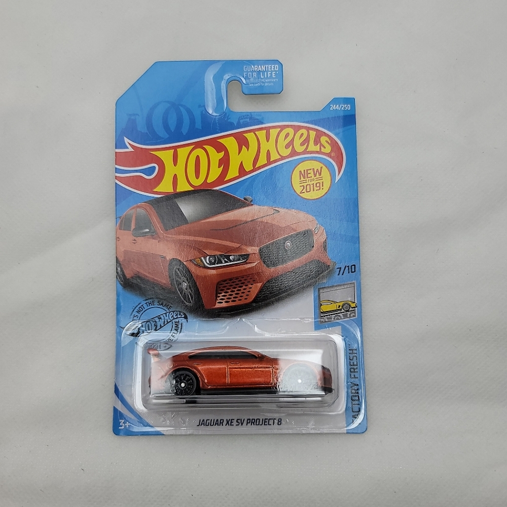 Hot Wheels Jaguar XE SV Project 8 FACTORY FRESH